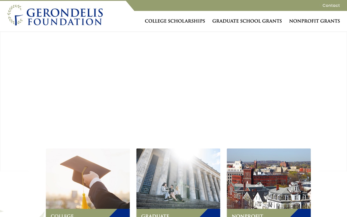 Gerondelis Foundation website