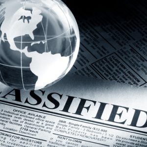 Classifieds Website